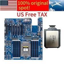 amd epyc 7B13 Gigabyte mz32-ar0 2.25GHZ 64 cores cpu motherboard combina