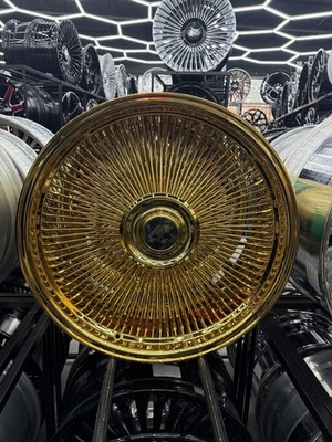 Amani Forged Wire Wheels Gold 24 Inch G-Body | eBay