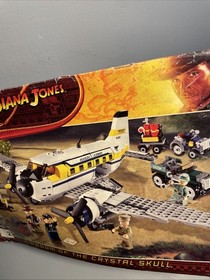 LEGO 7628 Indiana Jones Kingdom Of The Crystal Skull Peril In Peru 1 MANUAL ONLY