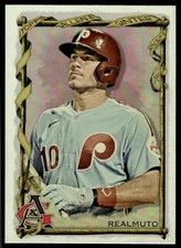 J.T. Realmuto 2023 Topps Allen & Ginter #193 Silver Portrait Phillies Baseball