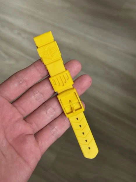 Correa de goma alternativa 18 mm para Tag Heuer Vintage, todos los colores, nueva. Foto 3 de 4