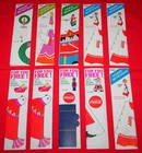 10 Vintage COCA COLA Holiday / Christmas Paper Ornament Decorations COKE