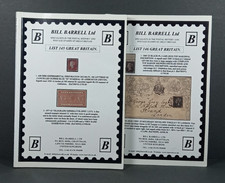 LISTA Bill barrell 145 y 146; catálogos de estampillas de historia postal y GB