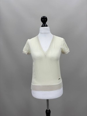 Womens t shirt Dsquared2 Size 38 Color Beige Duties Paid (USA)