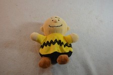 Aurora Peanuts Palm Pals Charlie Brown Plush Stuffed Animal Toy 5" 40472