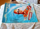 Vintage 1986 Max Headroom Coke Coca-Cola 14x17 Poster Catch The Wave NOS Ocean