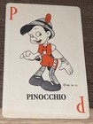 1939 Walt Disney Productions Whitman Pinocchio Card Game Playing Card RARE!!!