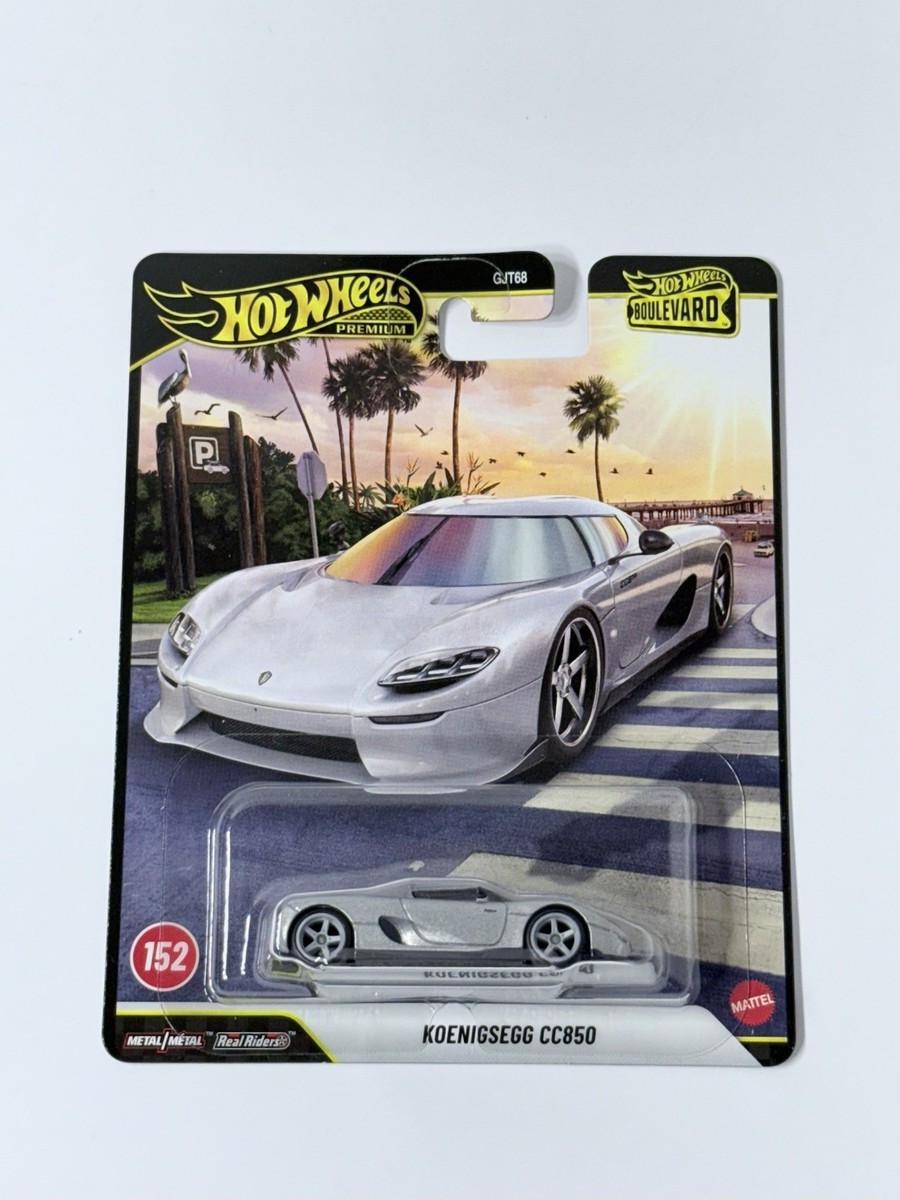 Hot Wheels Premium Boulevard 2026 #151-155 Set Koenigsegg CC850