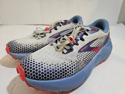 Brooks Caldera 6 Women's Trail Running Shoes Gray Blue Pink Size 9