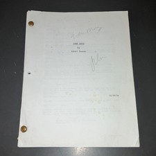 EVEN MONEY (12/9/04) All-Star Gambling Crime Script / Mark Rydell Directs + COA!