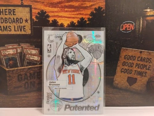 2025 Topps Chrome Jalen Brunson Base (RAW)
