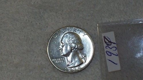 1939 WASHINGTON QUARTER UNCIRCULATED