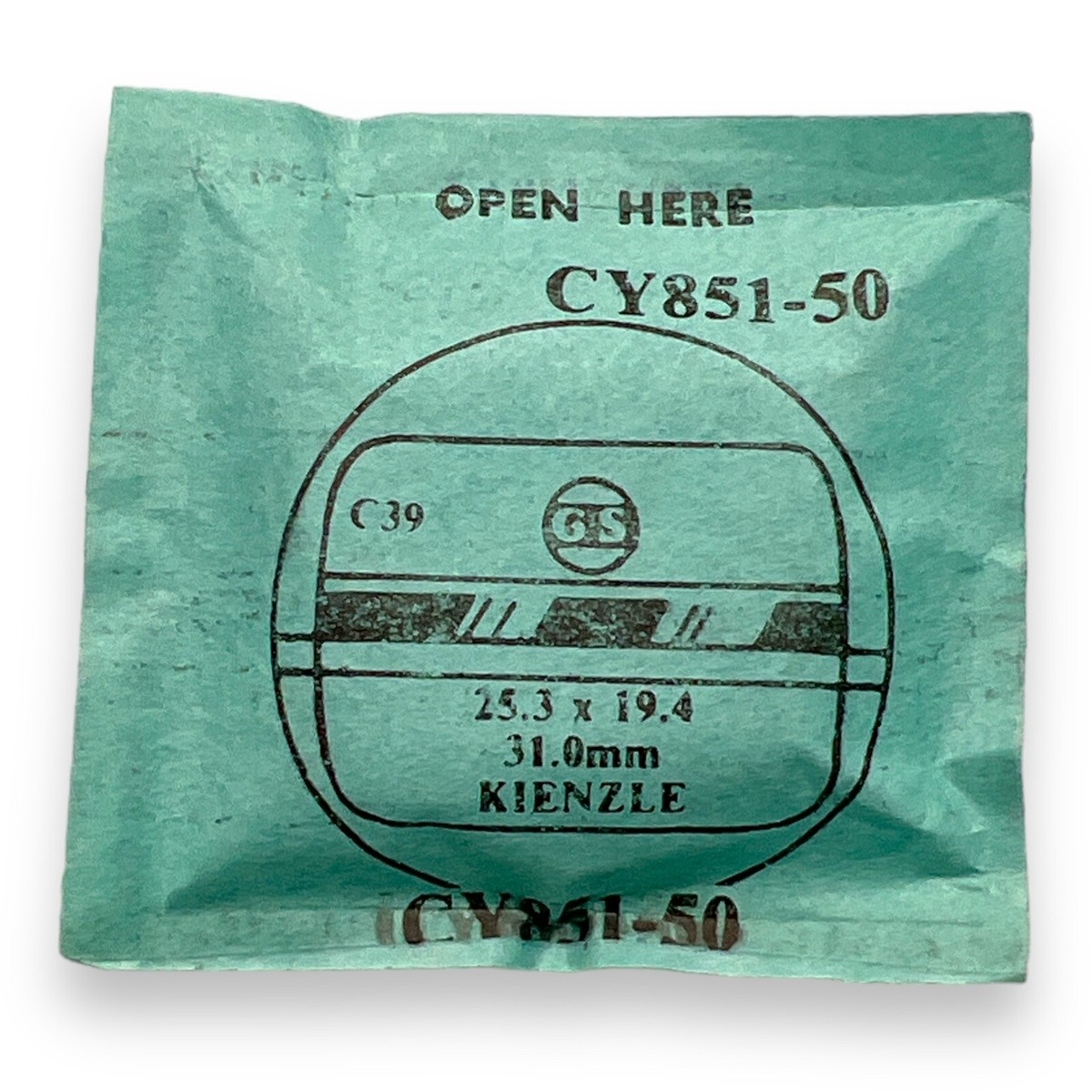 Kienzle Watch Crystal Replacement x 1 G-S CY851-50 VTG NOS 31.0mm