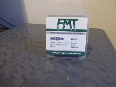 FMT Size 8 3mm Radius Carbide Helical Bevel Mate  Cutter Head ( part# 3340775)