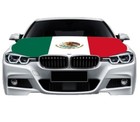 Car Hood Cover Mexico Flag Hood Cover Durable Weatherproof Universal Fit Car