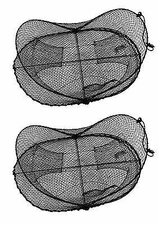 2-Pack of KUFA Cray fish Prawn Shrimp trap (Size:32"x20"x12") S37x2
