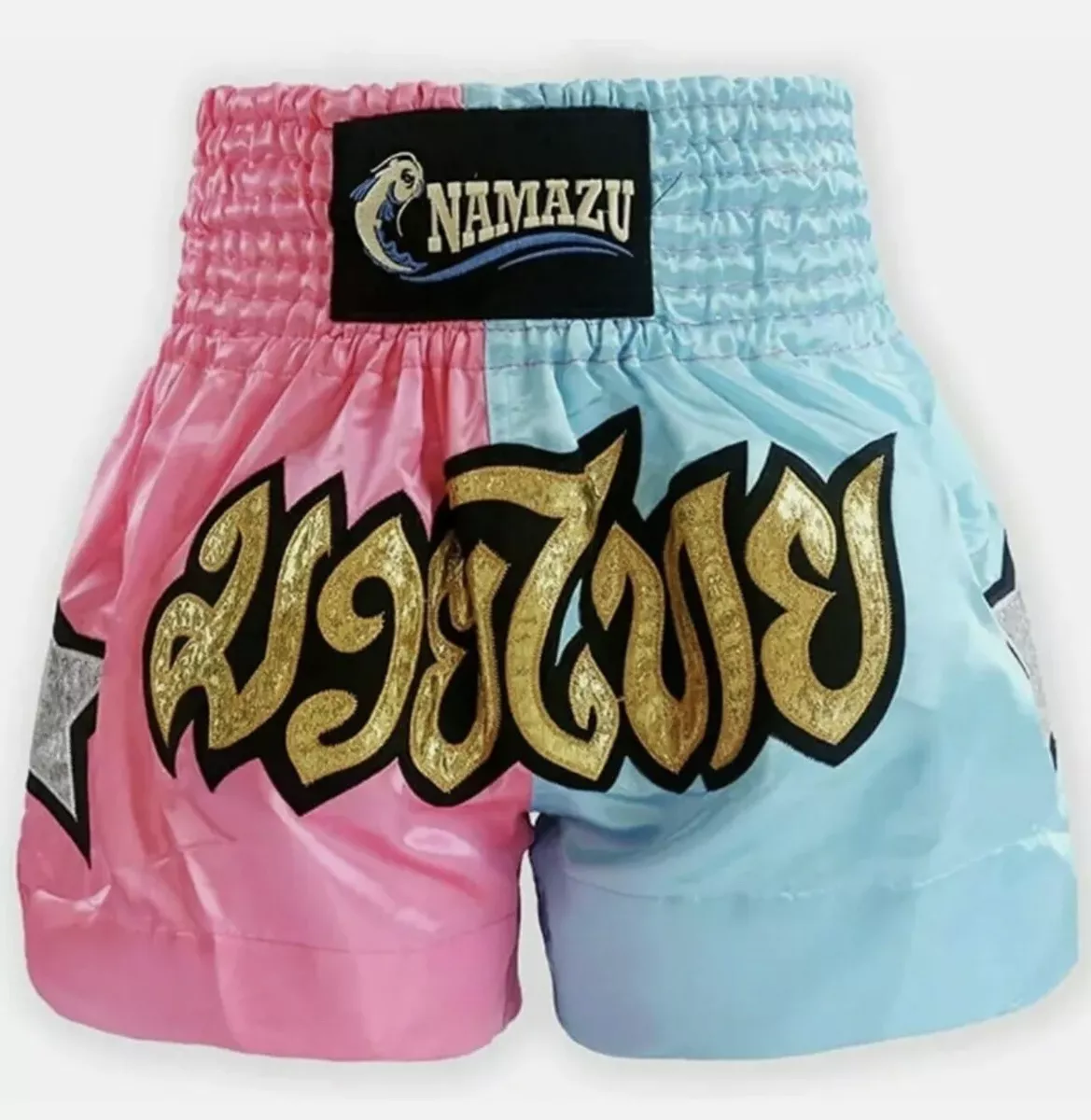 Pink muay hotsell thai shorts