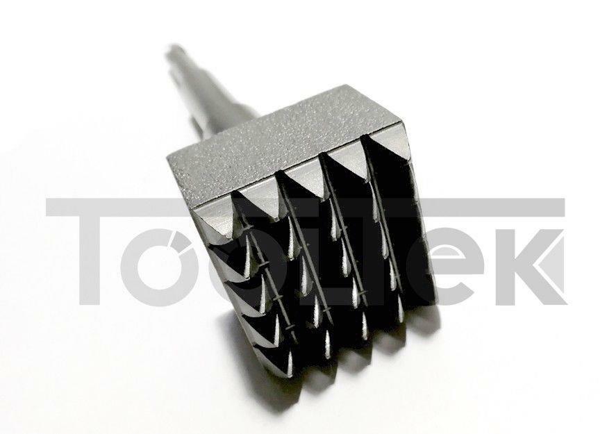 BOCCIARDA 40X40 25DENTI SDS-PLUS PROFESSIONALE FORGIATA DENTATA PIETRA