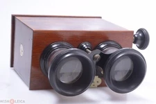 ✅ VERASCOPE RICHARD *RARE EXPORT MOD* C.1900 STEREOSCOPE 45X107MM STEREO VIEWER