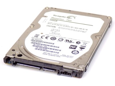500GB Seagate Momentus Thin ST500LT012 2.5'' SATA-600 5400rpm HDD Festplatte
