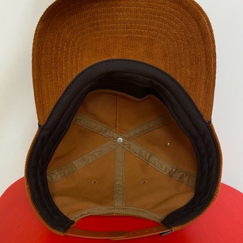 PATAGONIA Seazy Breezy Corduroy Hat Saddle Rust Brown Mountains Waves Air - ALL - Picture 8 of 12