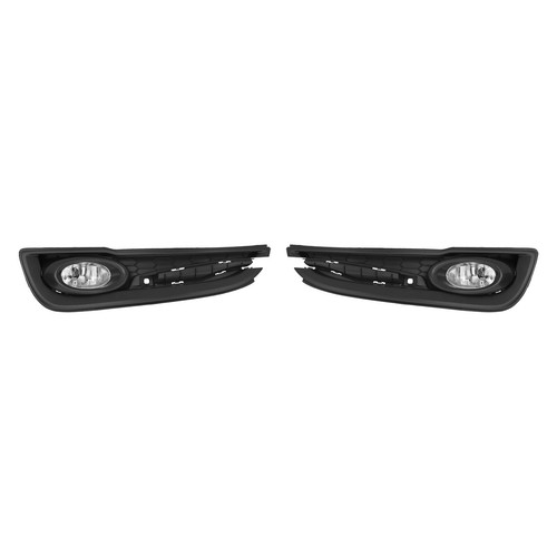 Fits 2013 2014 2015 Honda Civic 4Dr Sedan Bumper Fog Lights Pair Fog Lamps LH RH - Picture 18 of 19