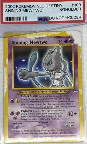 Shining Mewtwo 109/105 Neo Destiny Holo (MP-HP)