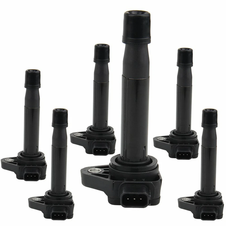 Paquete de 6 bobinas de encendido UF242 para Honda Accord Acura V6 2000-2007 3,0 L 3,5 L Odyssey Foto 2 de 4