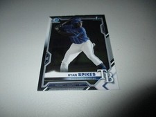Ryan Spikes 2021 1st Bowman Chrome Draft #BDC-63