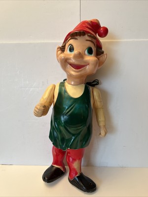 Vintage 1950s/1960s Union Products Elf Christmas Lantern Blow Mold 