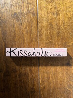 New 2-Pack Booty Parlor Kissaholic Aphrodisiac Plumping Lip Gloss - Throb (Red)