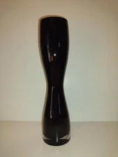 Tall black vase 