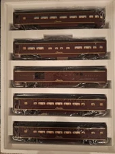 Williams 2800 Norfolk & Western  Painted Aluminum Passenger 5-Car Set NIB