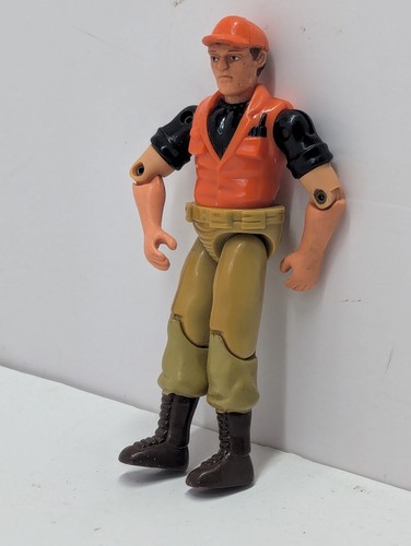 Lanard Home Depot Action Figure Employee Worker 3.75" Vintage 1999 Orange Vest