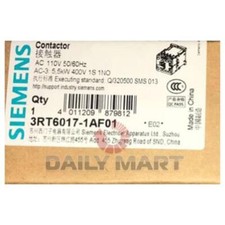 New In Box SIEMENS 3RT6017-1AF01 Contactor AC 110V