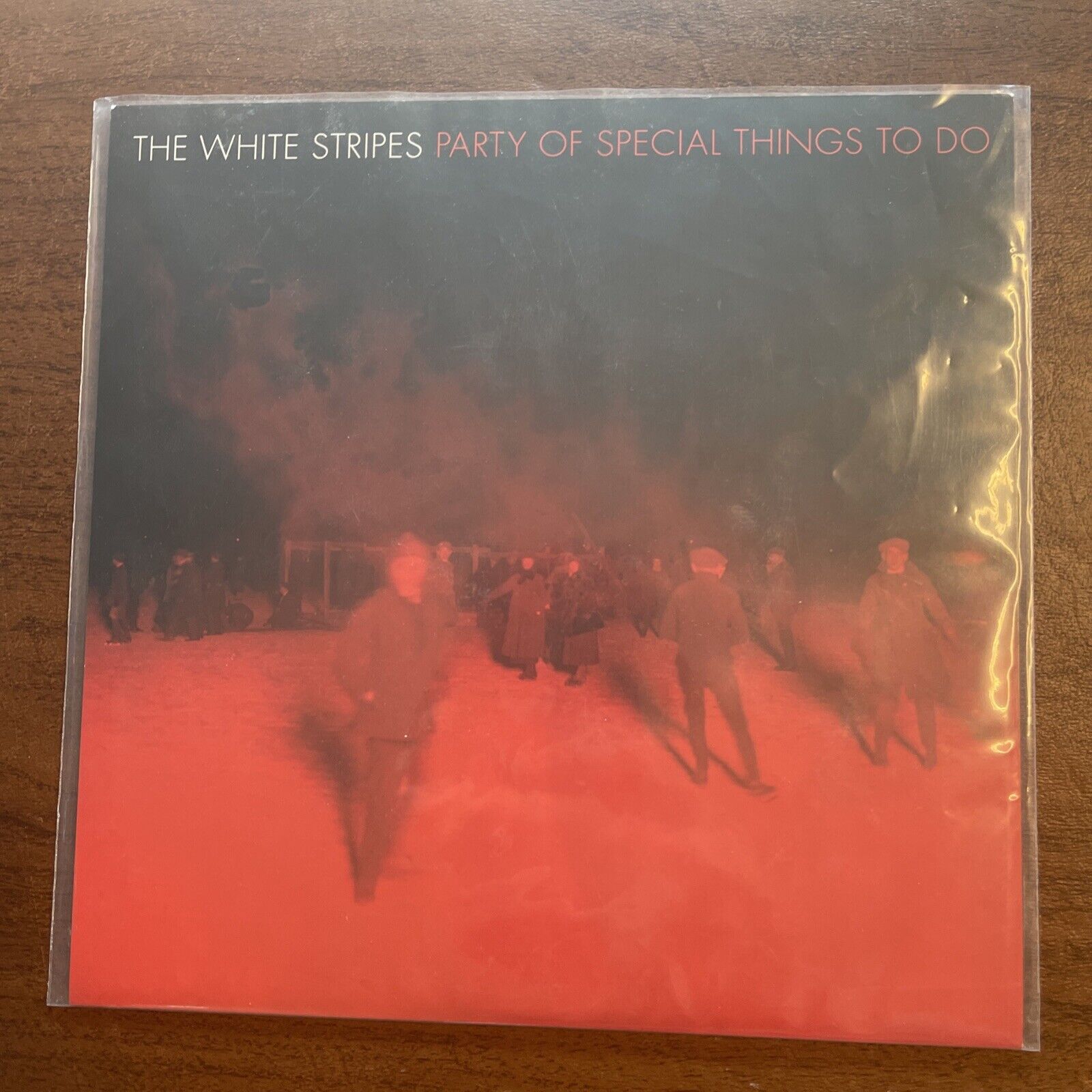 White Stripes Tri-Color 7" Vinyl Party Of Special Things To Do Vault Exclusive