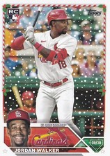 2023 Topps MLB Holiday St Louis Cardinals Jordan Walker Rookie Card
