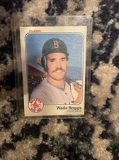 Wade Bogs Res Sox card