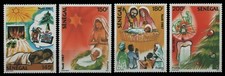 Senegal 1987 - Mi No 954-957 ** - MNH - Christmas / X-mas