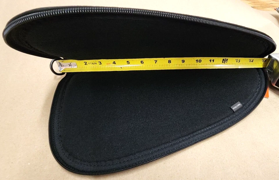 2 Упаковки BlackHawk 74PR02BK SPORTSTER пистолет ковер черный большой 15 «x 8» x 1,25» чехол - Изображение 3 из 4