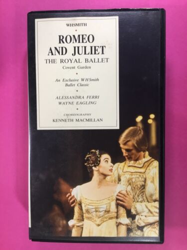 Romeo & Juliet, The Royal Ballet, VHS Video cassette tape, Retro, Vintage - Afbeelding 1 van 3