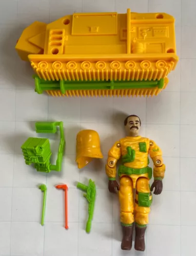 Vintage 1991 Hasbro GI Joe Eco-warrior Clean Sweep Action Figure 