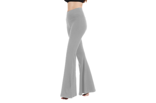 Women’s Premium Bell Bottom Yoga Pants - 30"-36" Inseam, Cotton, XS-5X - Picture 22 of 39
