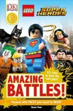 DK Readers L2: LEGO DC Comics Super Heroes: Amazing Battles! - Paperback - GOOD