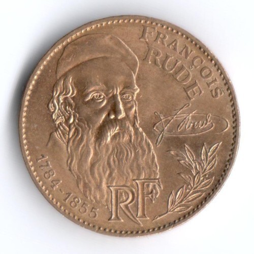 France 10 francs 1984 – 200th Anniversary of the birth of François Rude (UNC) - Picture 1 of 2