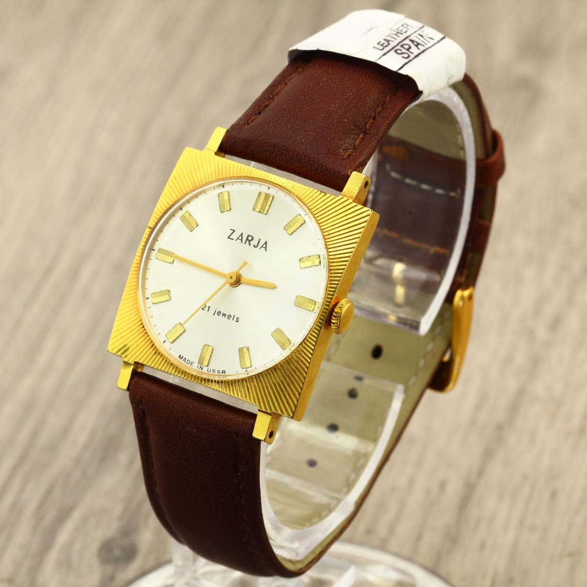 Zarja Zaria 2009B USSR Soviet unisex gold plated AU mechanical