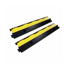 Rubber Cable Ramp Cord Cover Cable Protector Ramps Wire Hose Protective 1 Cha...