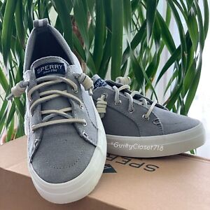 Crest Vibe Sneaker Linen Grey 
