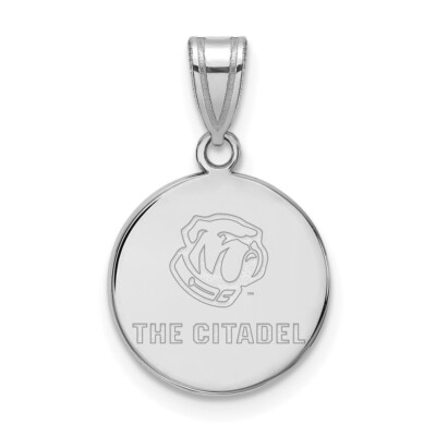 14k Weißgold LogoArt The Citadel Medium Anhänger