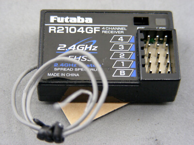 Futaba S-FHSS R2104GF Nitro Gas EP 4Ch Receiver Rx 4PL 4PLS 4PV